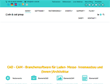 Tablet Screenshot of edv-cad.de